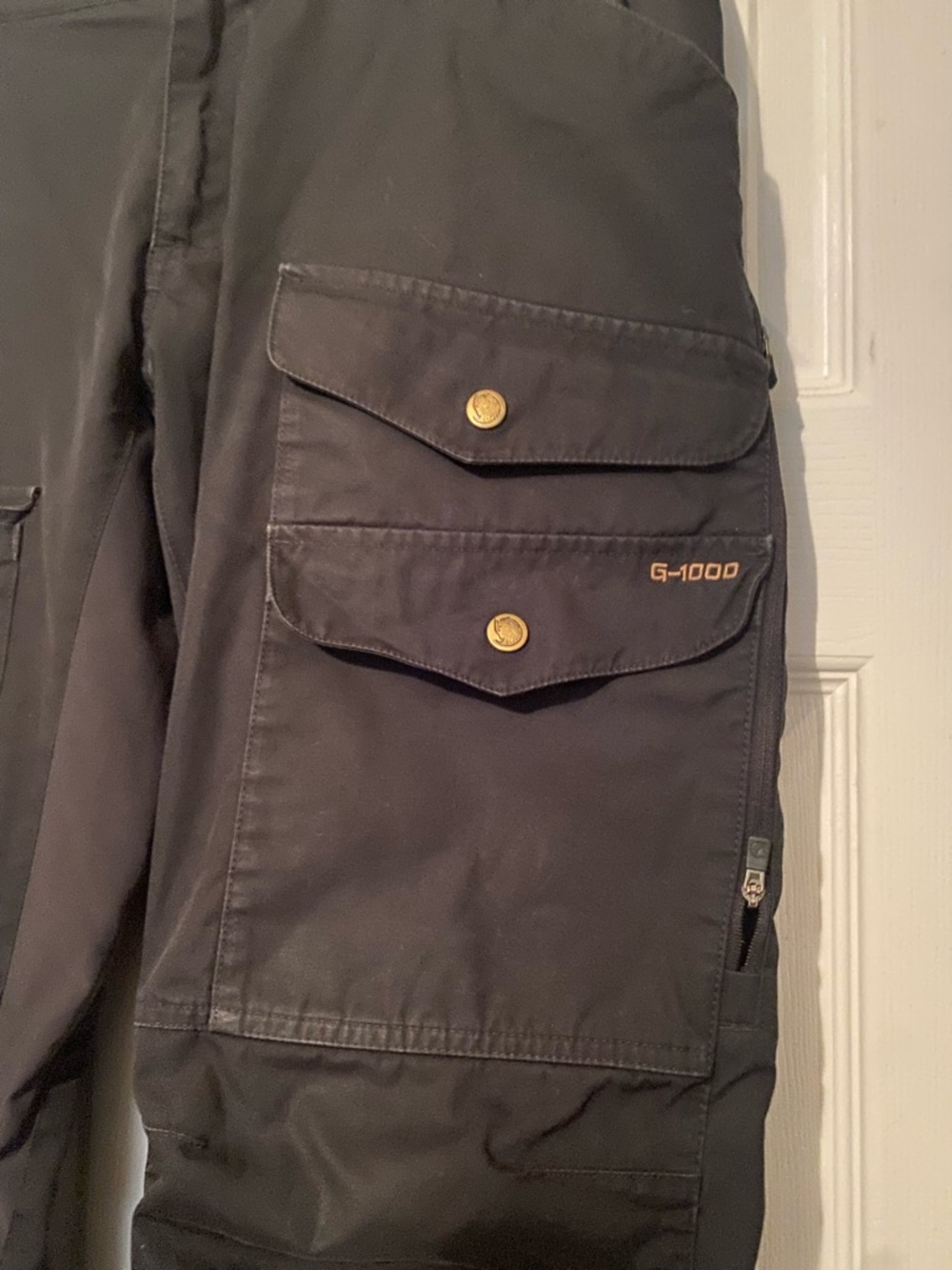 Fjallraven G-1000 Men's Cargo Pants in Black - Picture 11 of 11